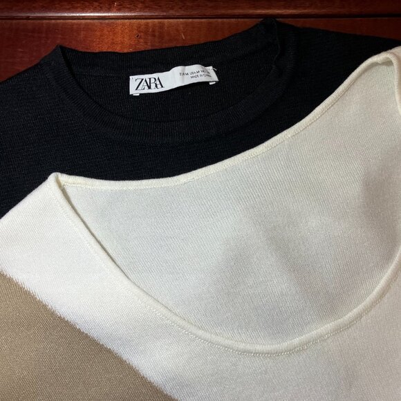 2 piece, Zara Knits - dress, shirt size M - Picture 4 of 7